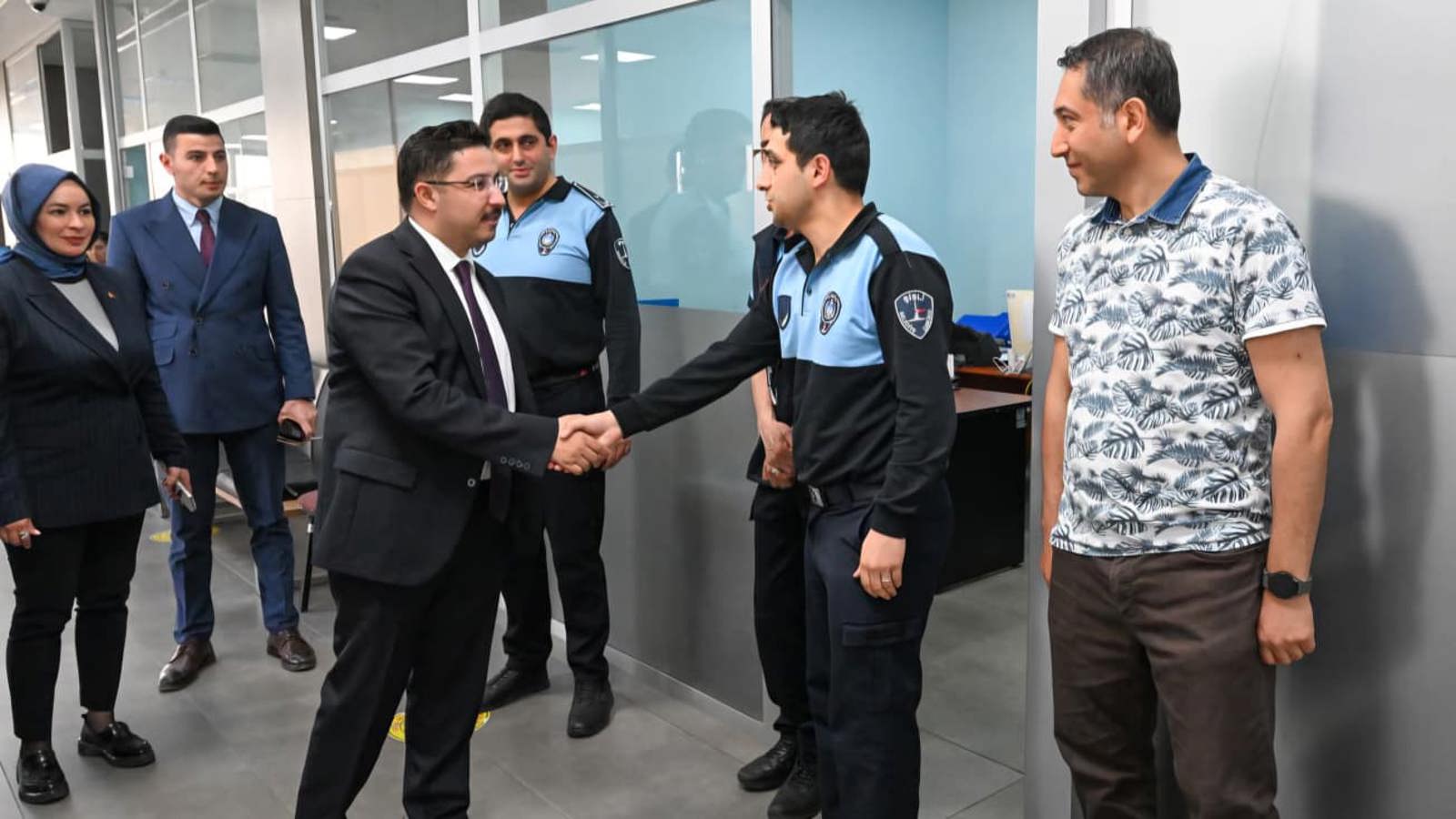 BELEDİYE BAŞKAN VEKİLİ AYHAN TERZİ'DEN PERSONEL ZİYARETİ