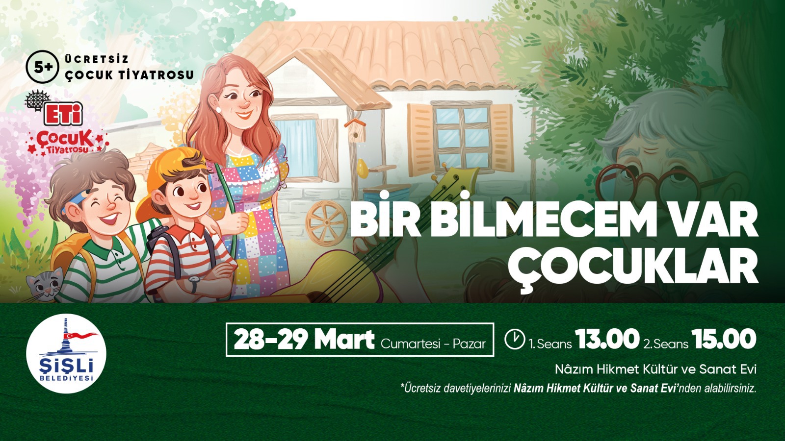 "BİR BİLMECEM VAR ÇOCUKLAR" ÇOCUK TİYATROSU