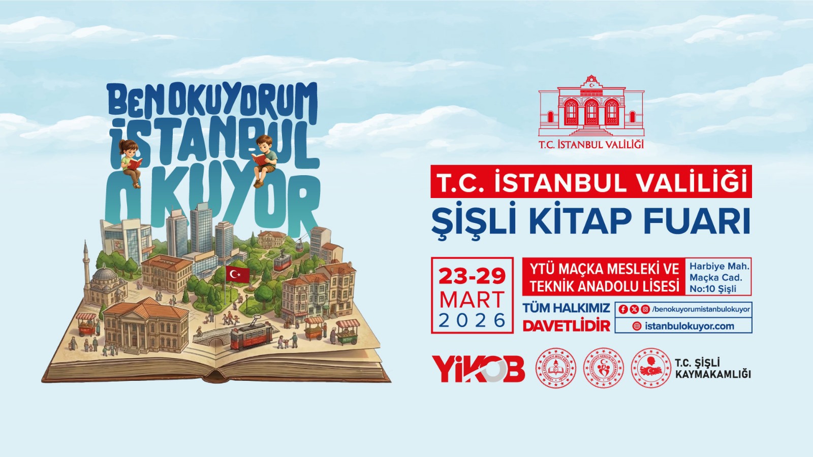 "BEN OKUYORUM İSTANBUL OKUYOR" ŞİŞLİ KİTAP FUARI