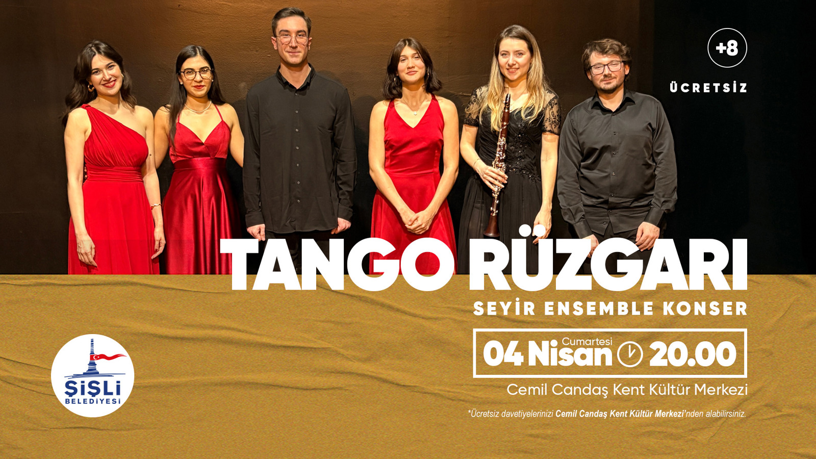 "TANGO RÜZGARI" SEYİR ENSEMBLE KONSERİ