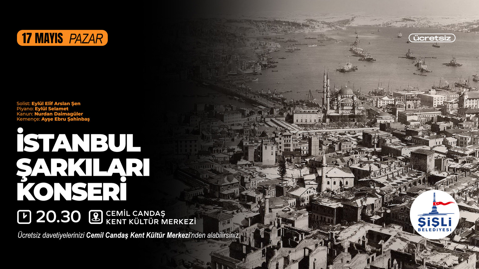 İSTANBUL ŞARKILARI KONSERİ