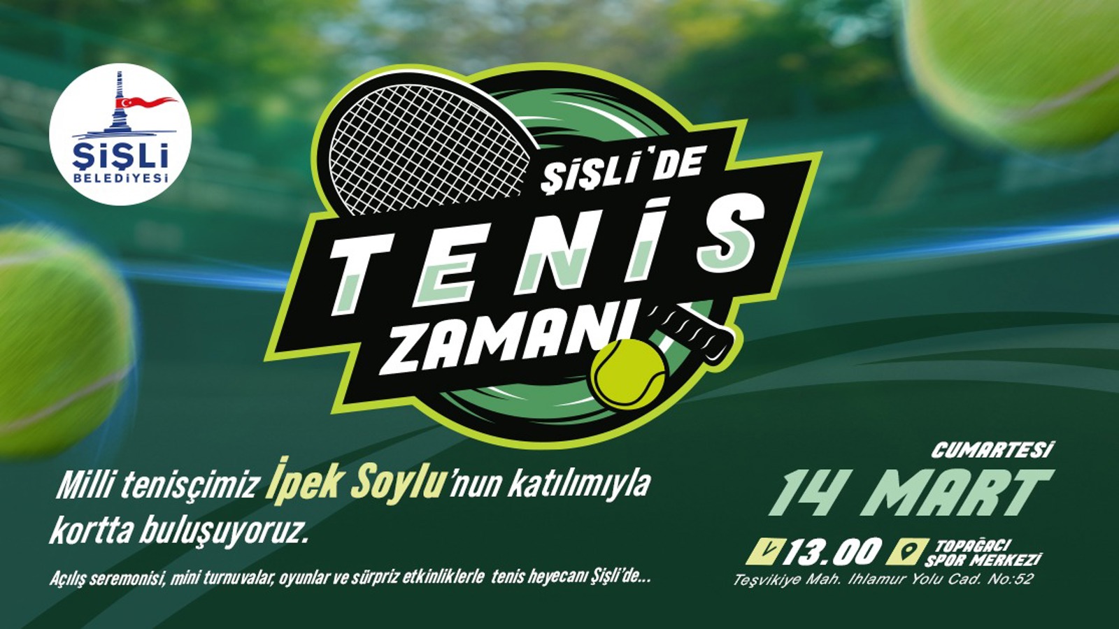 ŞİŞLİ'DE TENİZ ZAMANI