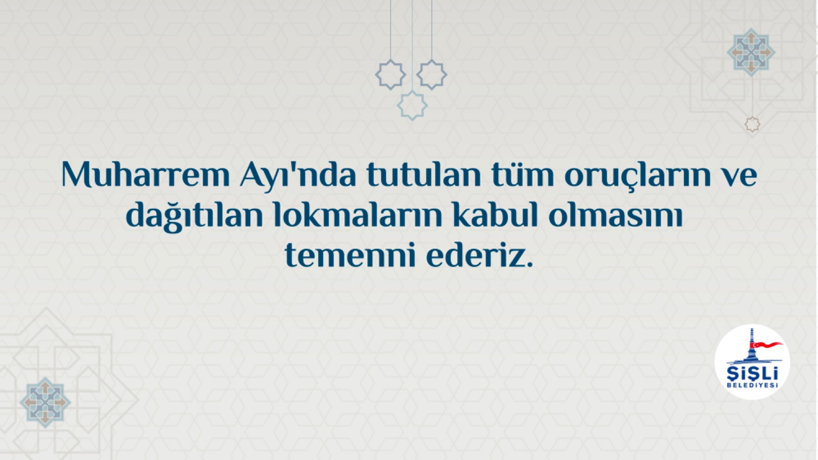 MUHARREM AYI'NDA TUTULAN TÜM ORUÇLARIN VE DAĞITILAN LOKMALARIN KABUL OLMASINI TEMENNİ EDERİZ