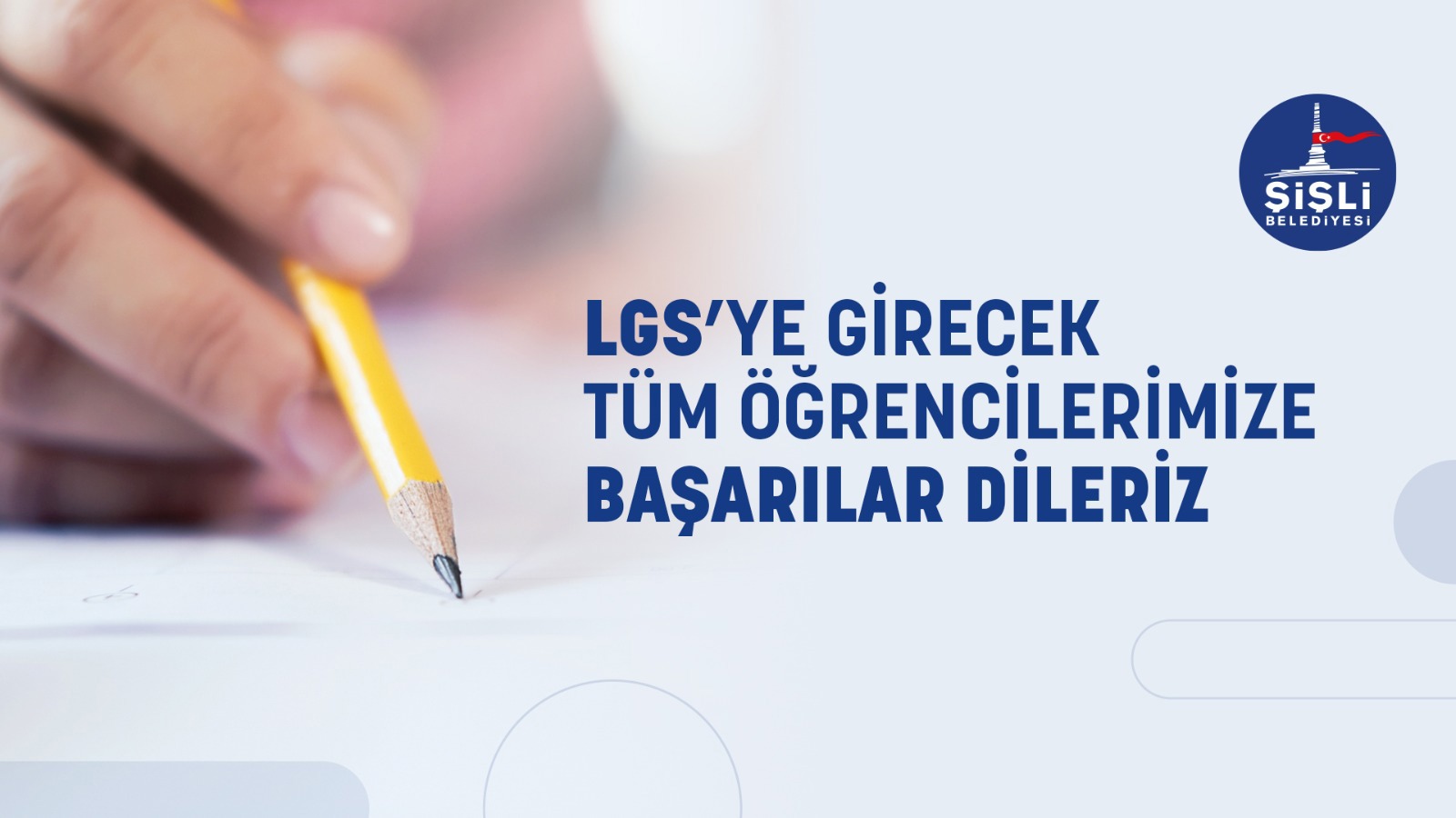 LGS'YE GİRECEK TÜM ÖĞRENCİLERİMİZE BAŞARILAR DİLERİZ