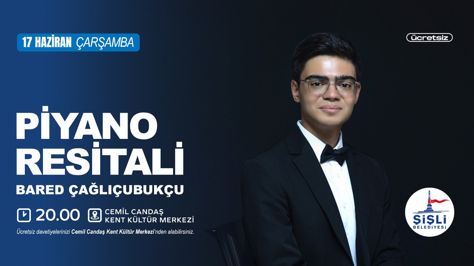 BARED ÇAĞLIÇUBUKÇU  KONSERİ