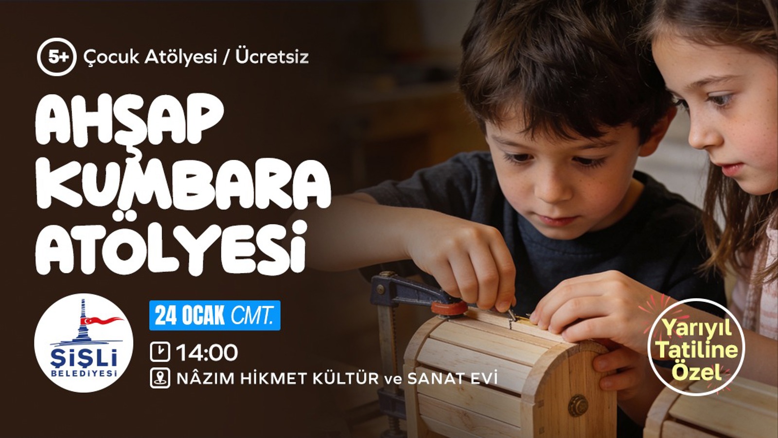 AHŞAP KUMBARA ÇOCUK ATÖLYESİ