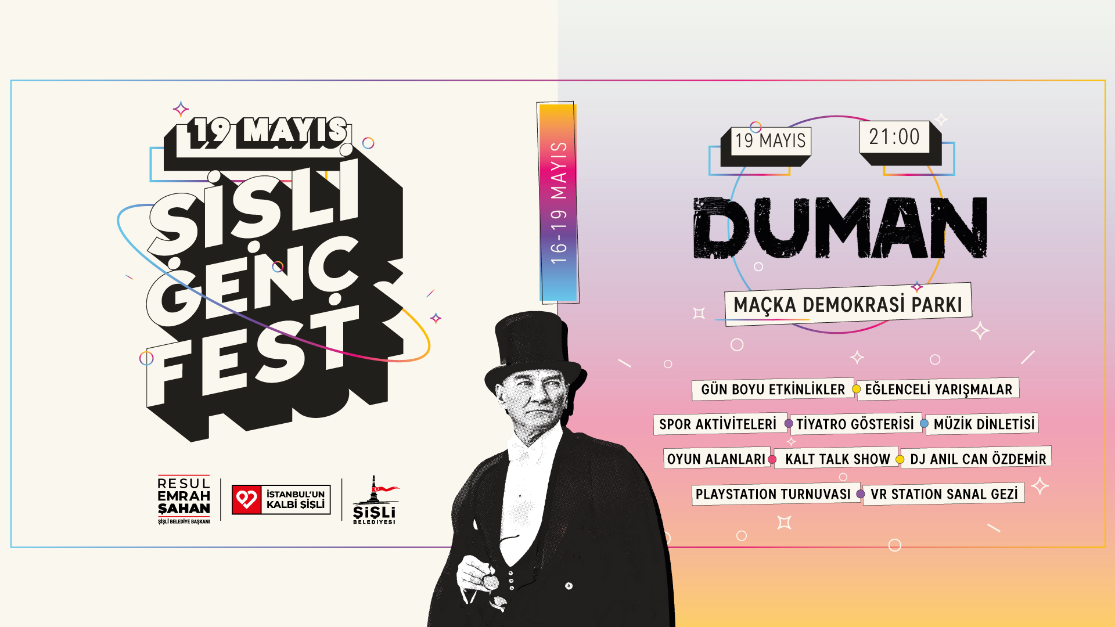 Şişli'de 19 Mayıs Gençlik Festivali