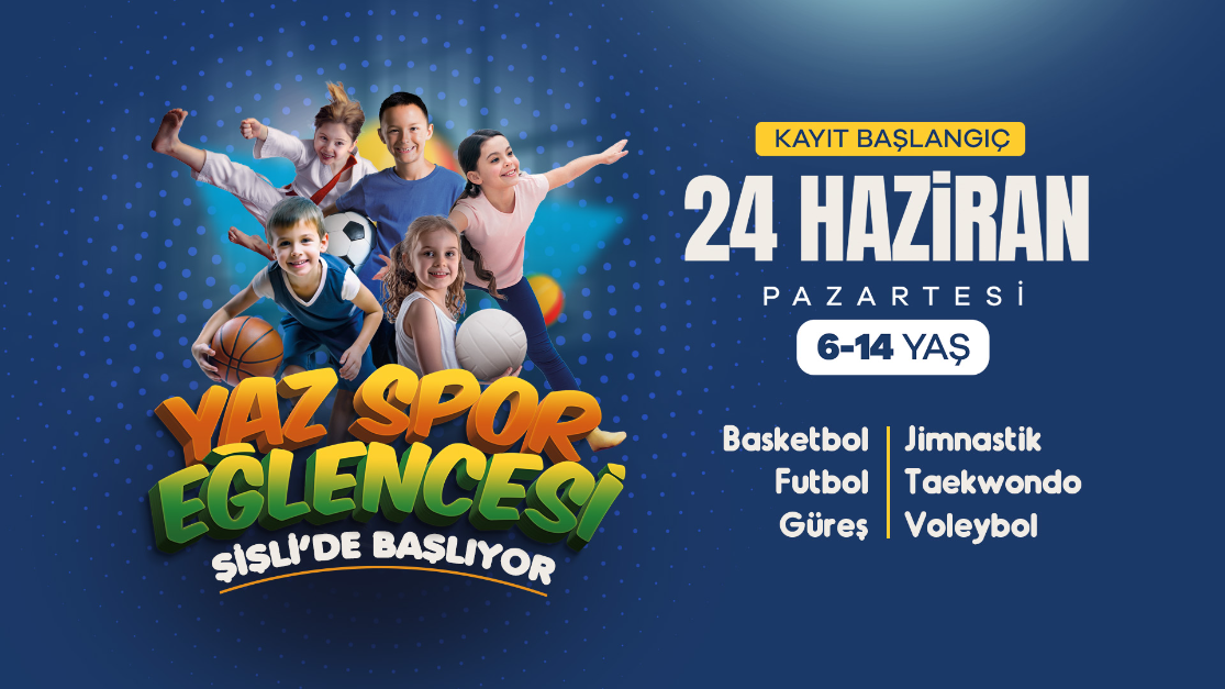 YAZ SPOR OKULU KAYITLARIMIZ BAŞLIYOR